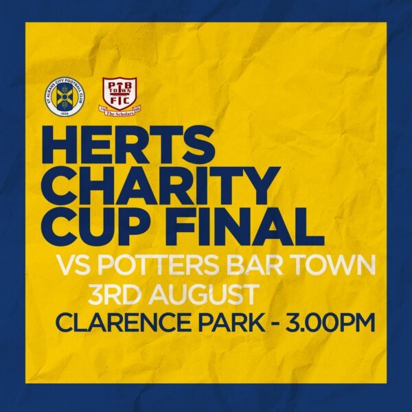 Herts Charity Cup Final - Potters Bar Town (H)